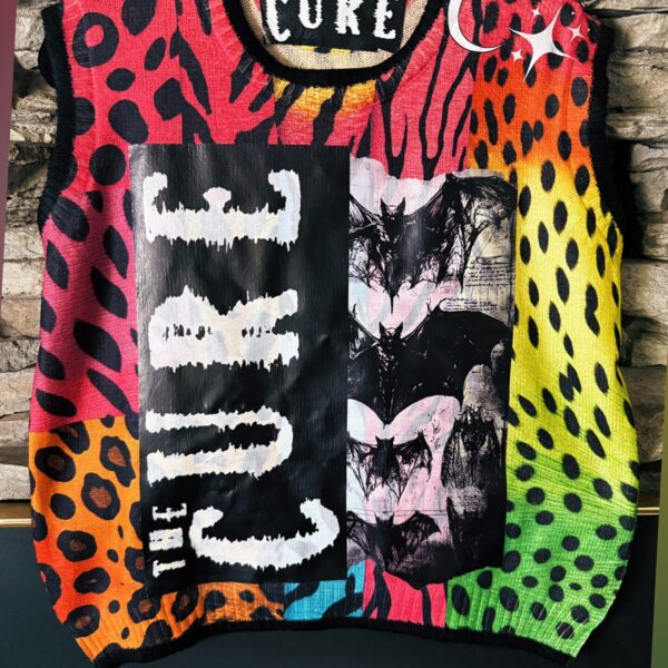 The Cure Neon Cannibal Spiked Vest 1:1
