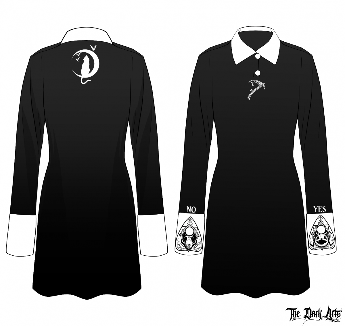 Summoner Dress OR Summoner Collar Shirt (FREE BEANIE INCLUDED) - thedarkarts