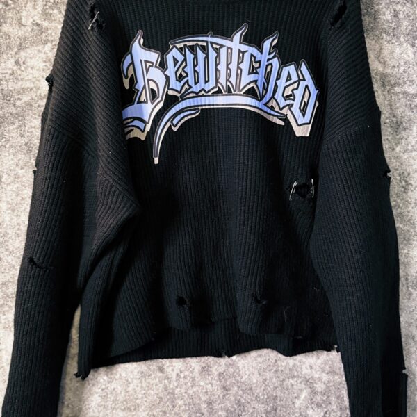 1:1 BEWITCHED M Distressed Sweater (FREE ATR SIGNED ALBUM INCLUDED)
