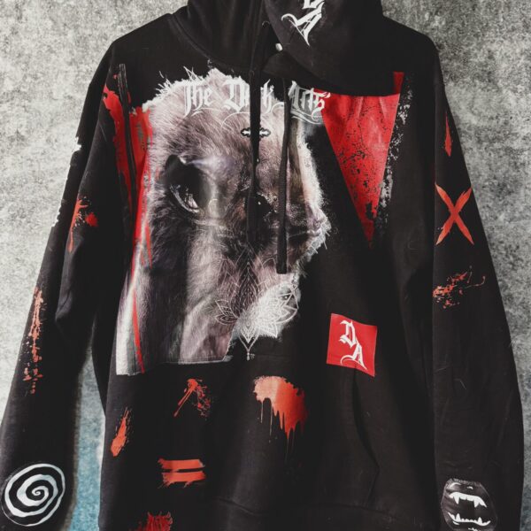 1:1 Blood Splattered Bat Hoodie L