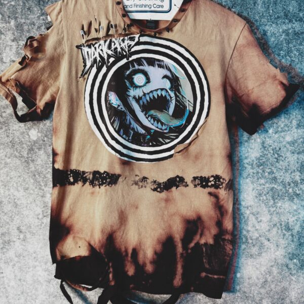 Chaos Is My Friend Distressed Grunge Tee