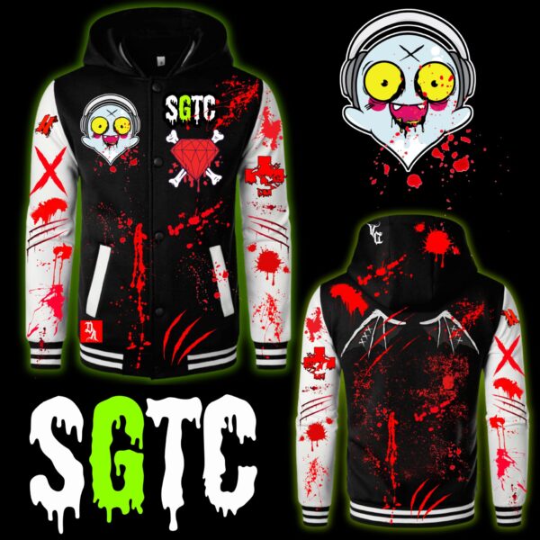 Honorary SGTC Bloody Varsity Jacket (FREE THROWBACK ALBUM INCLUDED)