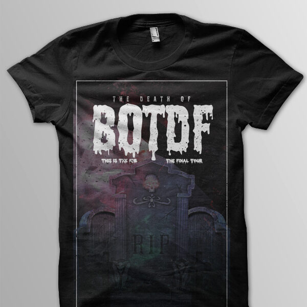 DEATH OF BOTDF SHIRT (Free Death Of BOTDF Album Included)