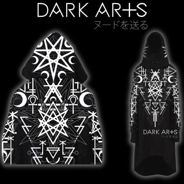 Dark Arts - Magick Cloak Cape Poncho Size L-XL