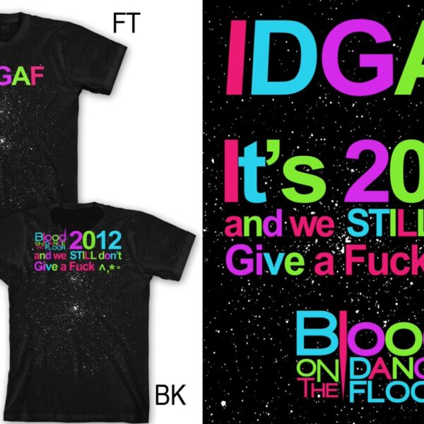 2012 IDGAF V Neck (Free Throwback Album)