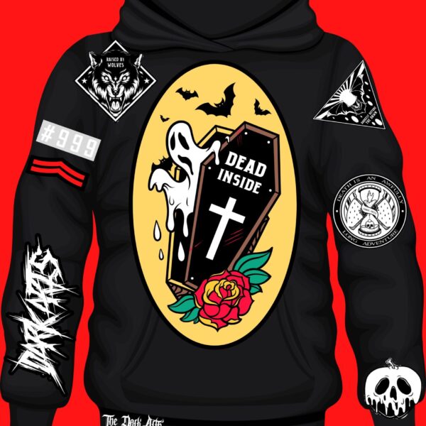 DEAD INSIDE PULL OVER HOODIE
