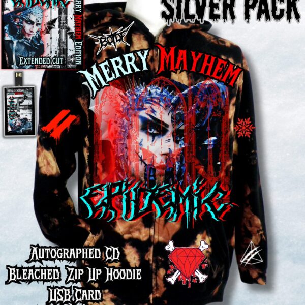 BOTDF - Epidemic (Merry Mayhem Edition) Silver Pack! Hoodie, Autographed Album, And USB!