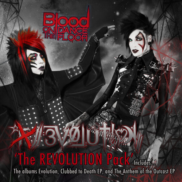 Blood On The Dance Floor - Revolution Album! Feat. Clubbed To Death EP & AOTO EP (FREE SHIRT + BRACELET INCLUDED) 3 albums for one sweet deal!