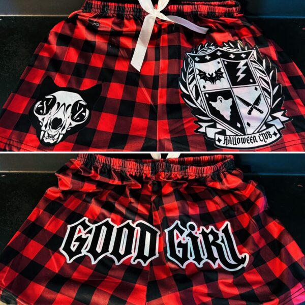 Plaid Good Girl Relax Shorts