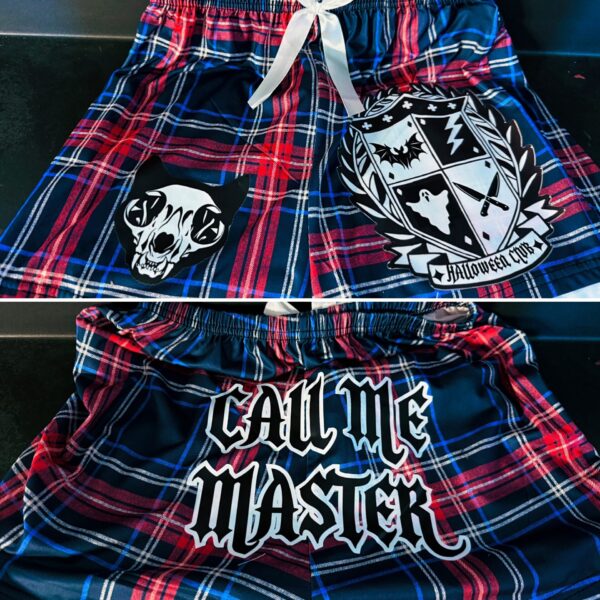 Plaid Call Me Master Relax Shorts