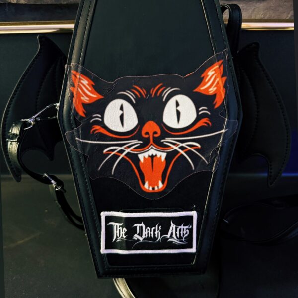 Bat Cat Coffin Bag