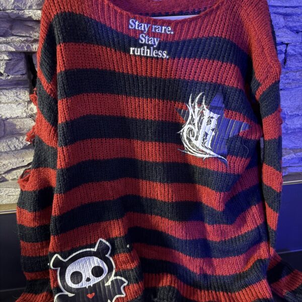 Rockstar Sweater w/ throat chakra oil