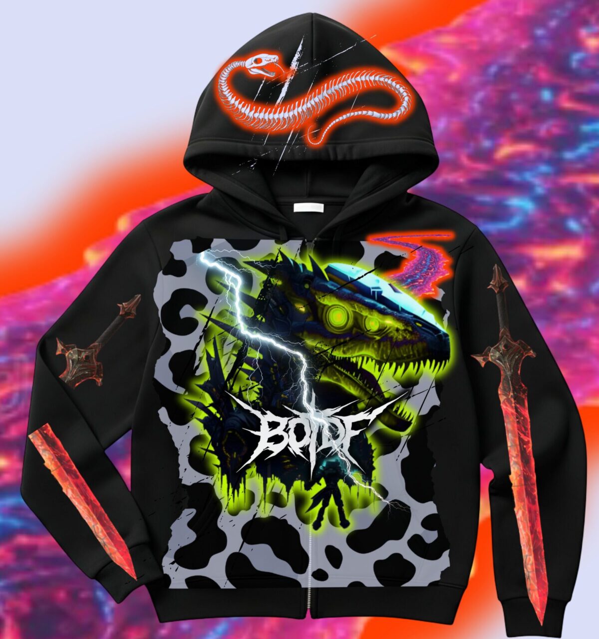 Bot Def BOTDF - LAST OF A KIND HOODIE - The Dark Arts Official