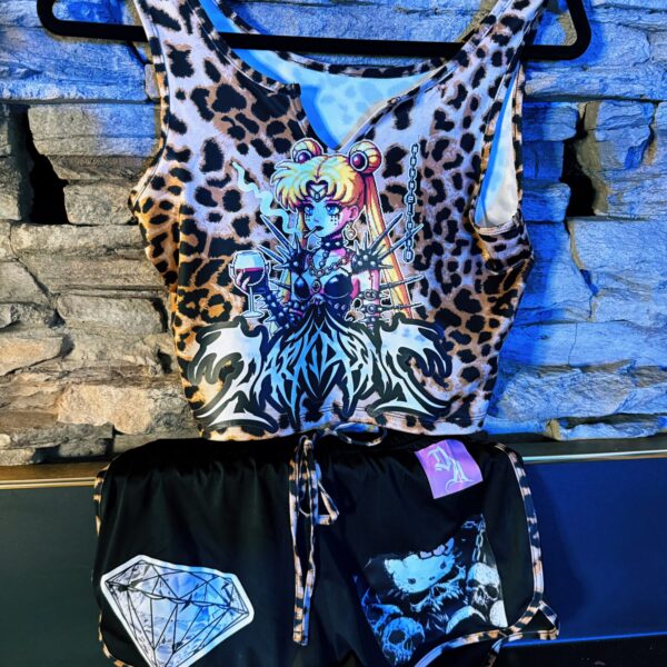 Pure Magick Top And Lounge Short Set