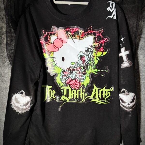 Dark Arts - Zombie Kitty Long Sleeve