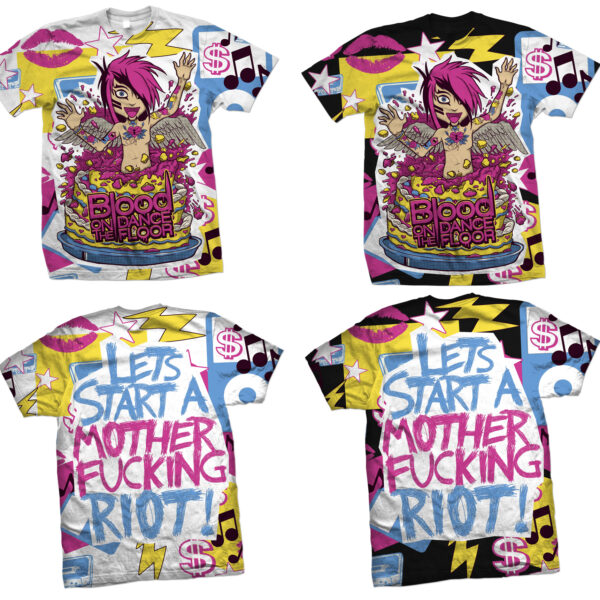 LSAR - Get Cake Tee (FREE RIOT OG ALBUM INCLUDED)