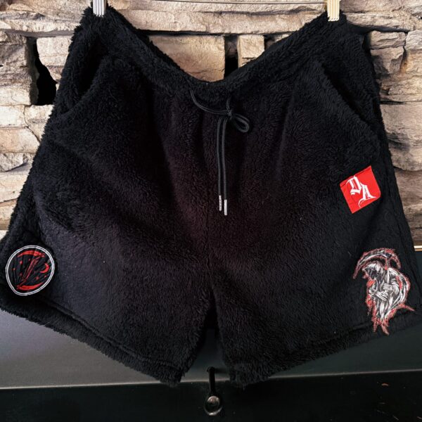 Dark Arts! plush fleece Cotton Shorts