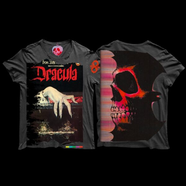Vintage Distressed Spiked Dracula Tee