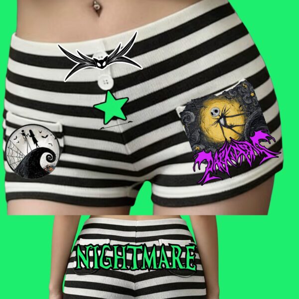 Dark Arts - Nightmare Low Waist Shorts