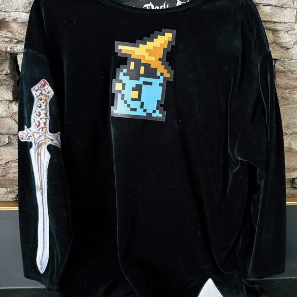 Dark Arts - Mage Rage Black Velvet Shirt 1:1 Size M-L
