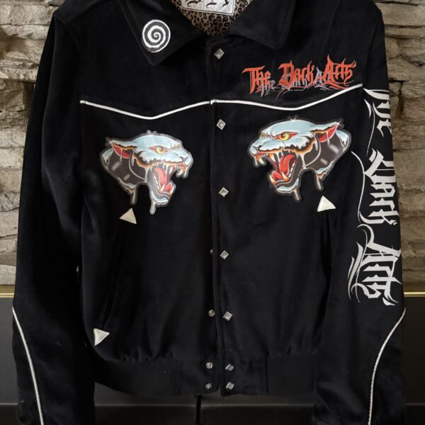 Dark Arts Black Velvet Jacket 1:1 with Bottle Opener