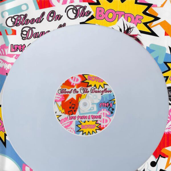 ONLY 2 EVER MADE! LSAR LP Original Art on a Milky White Vinyl ***SUPER RARE***