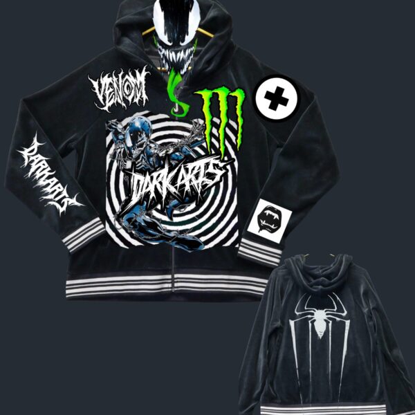 Dark Arts - LIMITED EDITION 1:1 Venom Black Velvet Lite Jacket ***SUPER RARE***
