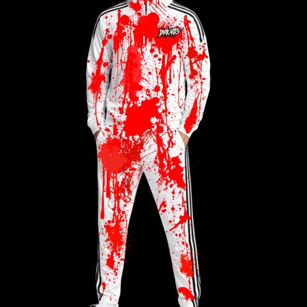 Dark Arts - Dexter Track Suit Size M 1:1 All Over Blood ***SUPER RARE***