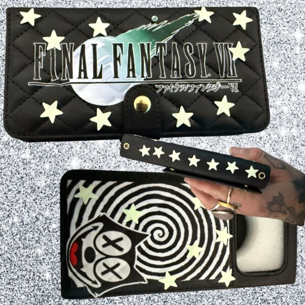 Glow In The Dark Star Custom Phone Case with wrist and shoulder strap (LEAVE PHONE MODEL IN THE NOTES BEFORE CHECKOUT)