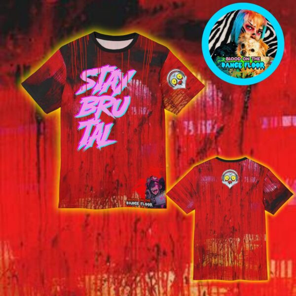 NEW! Stay Brutal ALL OVER PRINT TEE (FREE EPIC IN 3-D ALBUM INCLUDED + ADVANCE RELEASE)