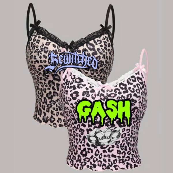 Leopard Cami Tank Top 2 Set! (FREE BOTDF ALBUM + BRACELET INCLUDED)