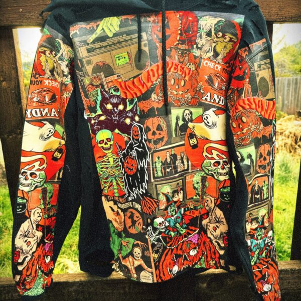 Vintage Halloween Distressed Hoodie Size M 1:1
