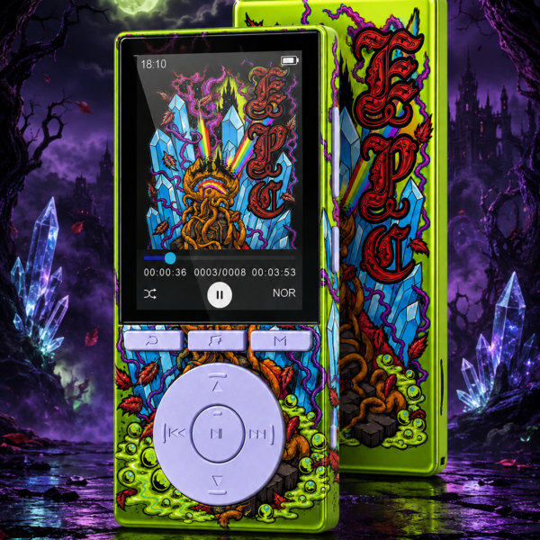 SPECIAL EDITION 64GB Epic Halloween Mp3 Player! With A FREE EPIC TOUR SHIRT! *Glow In The Dark* (RARE FIND)
