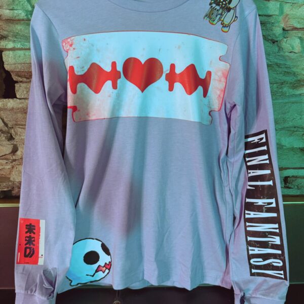 1:1 LOVE CUTS DEEP in lavender Size M-L