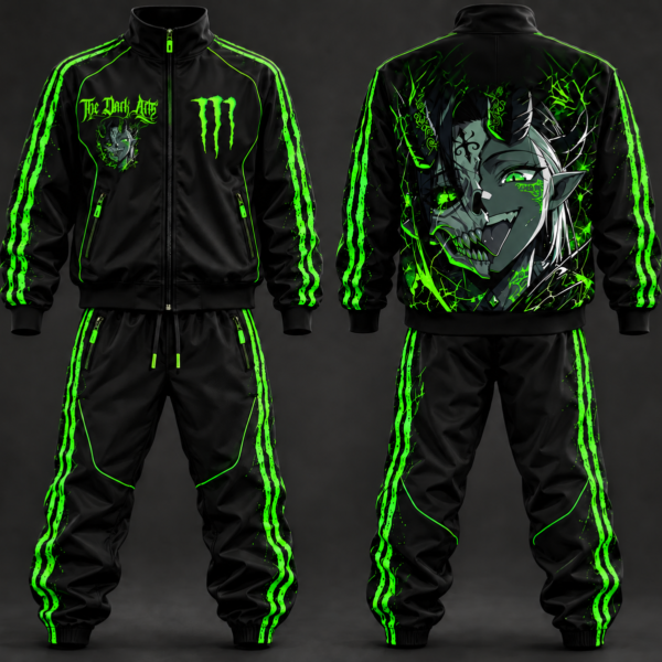 DARK ARTS X MONSTER TRACK SUIT! (Free gift included) 1:1 Only one ever made!