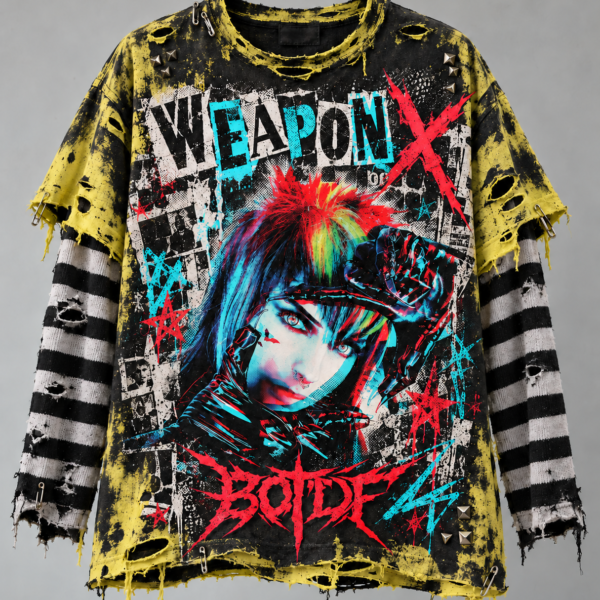BOTDF - WEAPON X Limited Edition 2 Shirt Grunge & Distressed 1:1