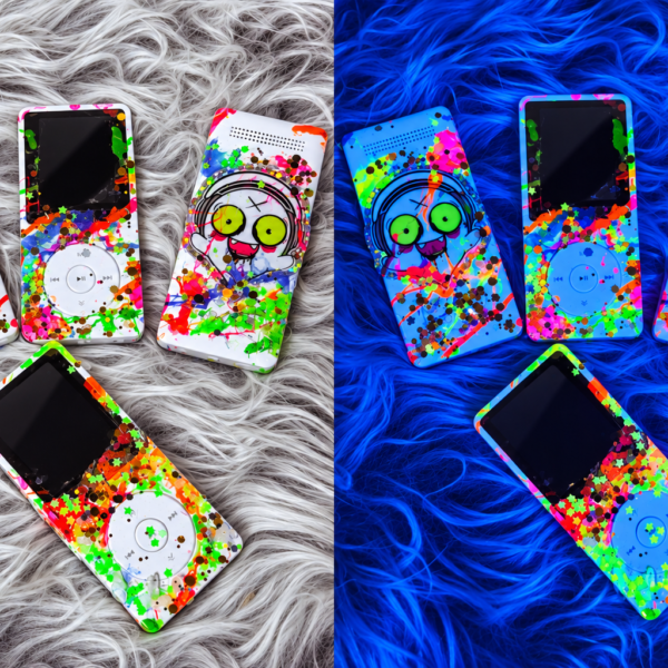 VIRAL SPIRAL: Limited-Edition Blacklight Reactive Custom MP3 Player (PRELOADED WITH EVERY BOTDF SONG + MUSIC VIDEO)