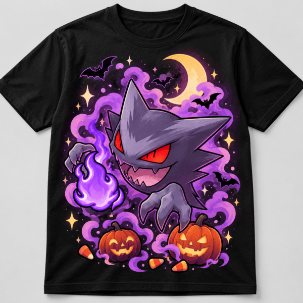 Haunter’s Moon — Halloween Graphic Tee 👻🌙