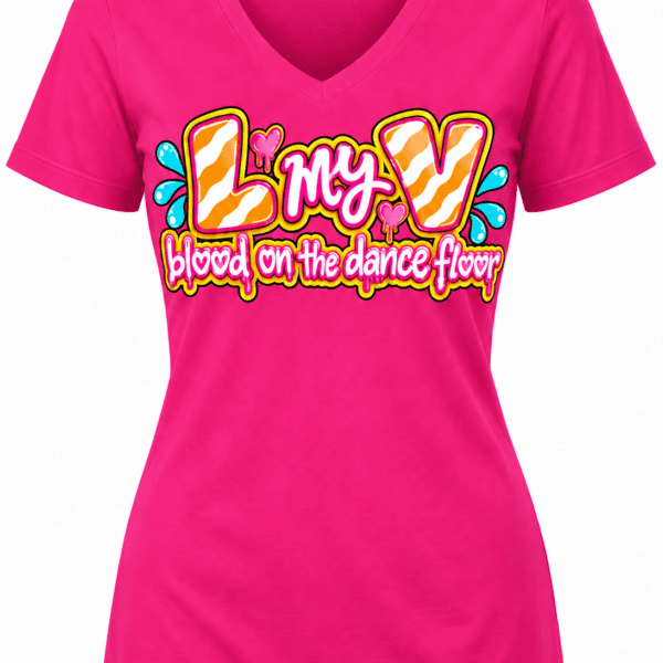 L My V Pink Ladies V Neck (FREE THROWBACK ALBUM + BRACELET)